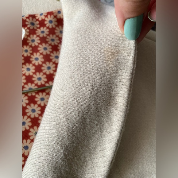 Nick & Moe (L) cream blazer - Beautiful embroidery & lining w/ a vintage feel - Picture 16 of 16